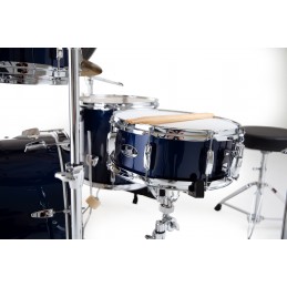 PEARL batteria ROADSHOW 5pz cassa 20" completa di hardware e piatti sabian CR16, RD20, HH 14 colore ROYAL BLUE METALLIC 743