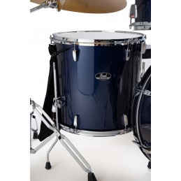 PEARL batteria ROADSHOW 5pz completa di hardware e piatti Sabian CR16, RD 20, HI HAT 14, colore ROYAL BLUE METALLIC 743