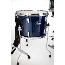 PEARL batteria ROADSHOW 5pz cassa 18" completa di hardware e piatti sabian CR16, RD20, HH 14 colore ROYAL BLUE METALLIC 743