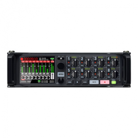 Zoom F8n PRO Field Audio Recorder/Mixer - 32-Bit 8-Channel 10-Track