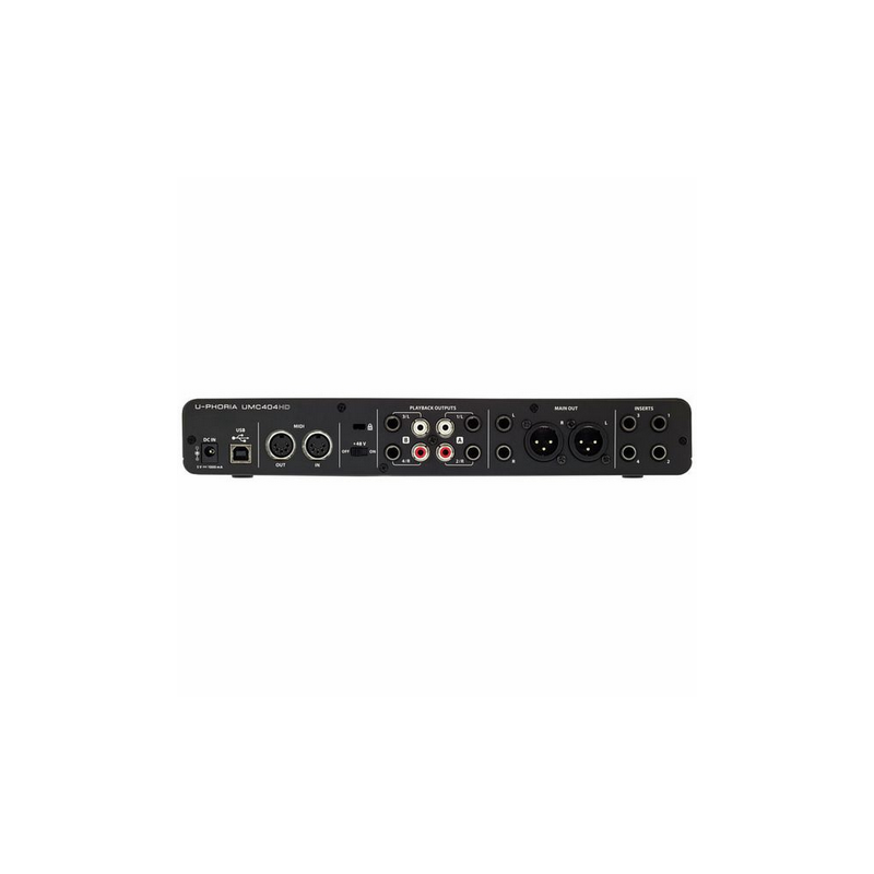 BEHRINGER UMC404 HD AUDIO INTERFACE USB/MIDI