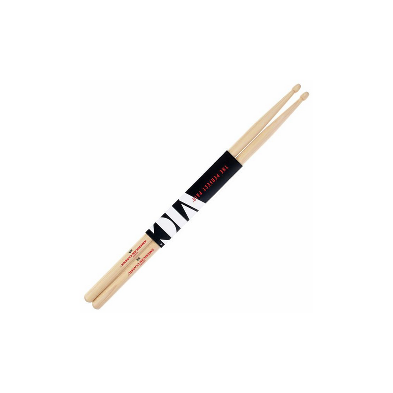 VIC FIRTH 5A AMERICAN CLASSIC DRUMSTICKS - WOOD TIP