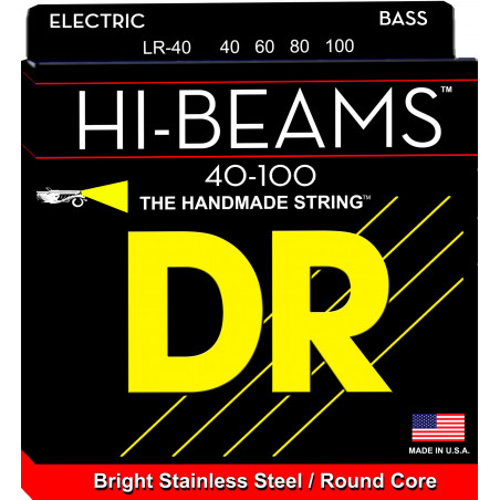 DR LR-40 HI-BEAMS BASS STAINLESS STEEL 040-100