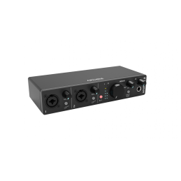 Interfaccia Audio USB C 2 In Combo e 2 Out Nera