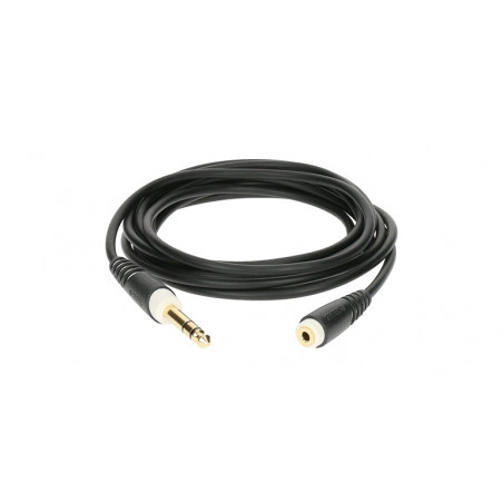 KLOTZ AS-EX60600 PROLUNGA CUFFIA JACK ST.MV 6.3mm to MINI JACK ST.FV.3.5mm