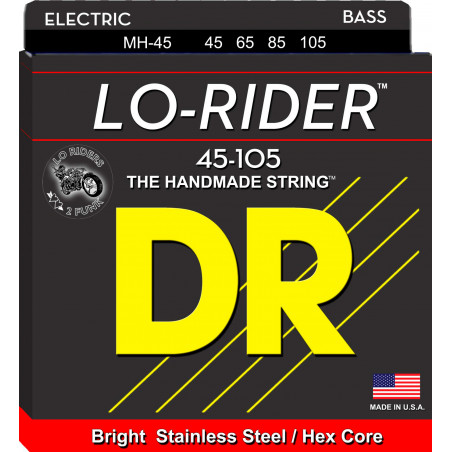 DR MH-45 LOW RIDER BRIGHT STAINLESS STEEL BASS