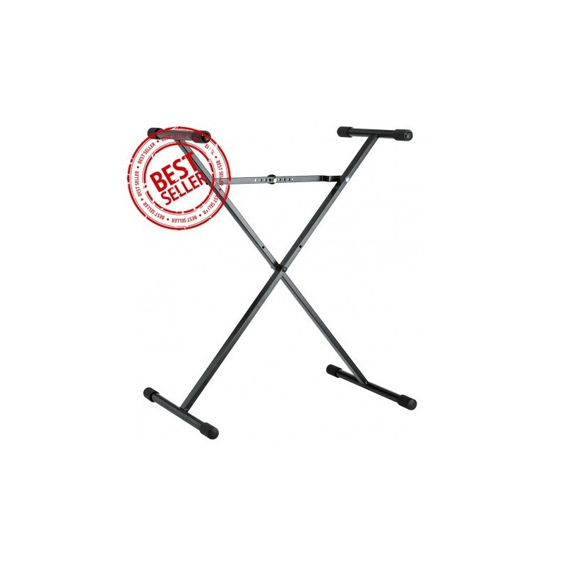 K&M  Supporto per tastiera nero