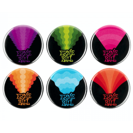 ERNIE BALL 4008 COLORS OF ROCK'n'ROLL 1 BUTTONS