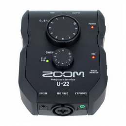 ZOOM U-22 INTERFACCIA AUDIO USB 2IN 2 OUT