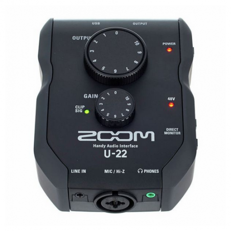 ZOOM U-22 INTERFACCIA AUDIO USB 2in - 2out