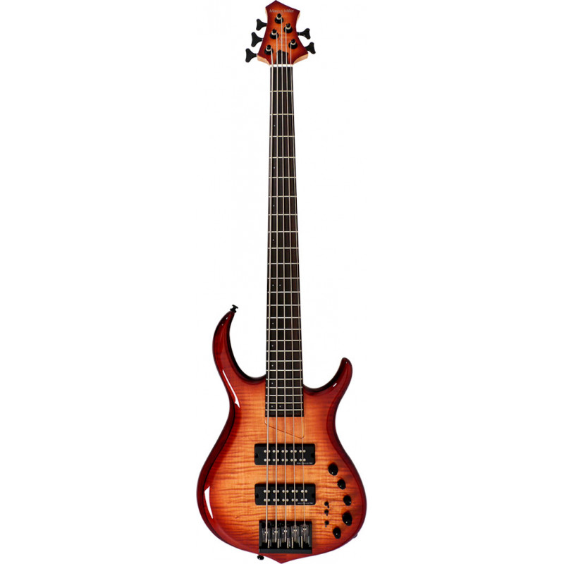 M7 ALDER-5 FRETLESS (2ND GEN) BRS BROWN SUNBURST