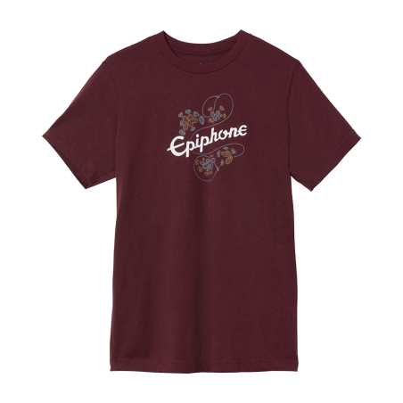 EPIPHONE GA-EFRDTLG T-SHIRT FRONTIER TEE- RED - LARGE