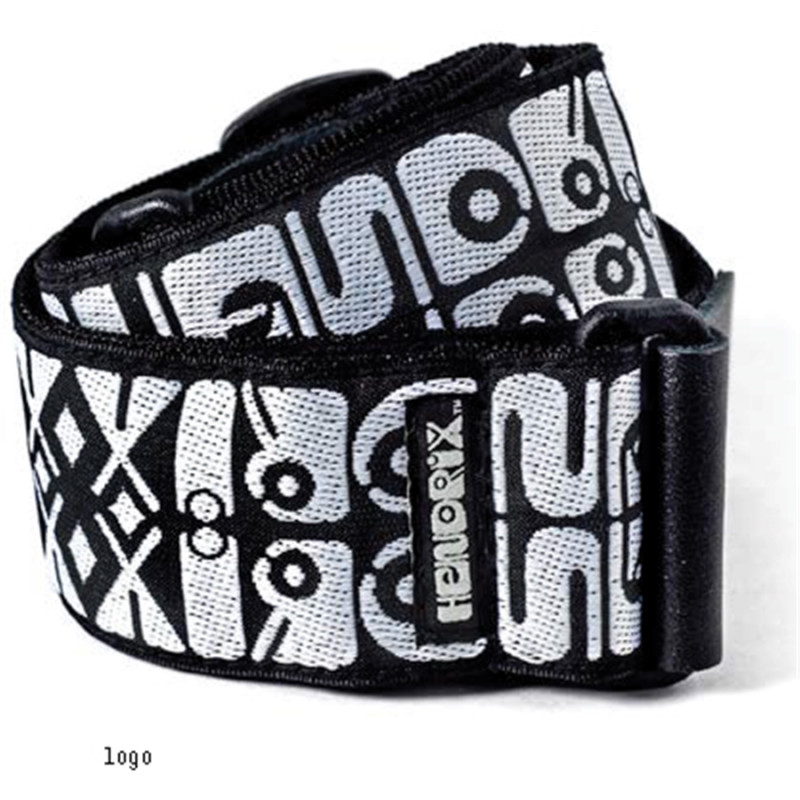 JH05 Strap Jimi Hendrix Logo Black/White