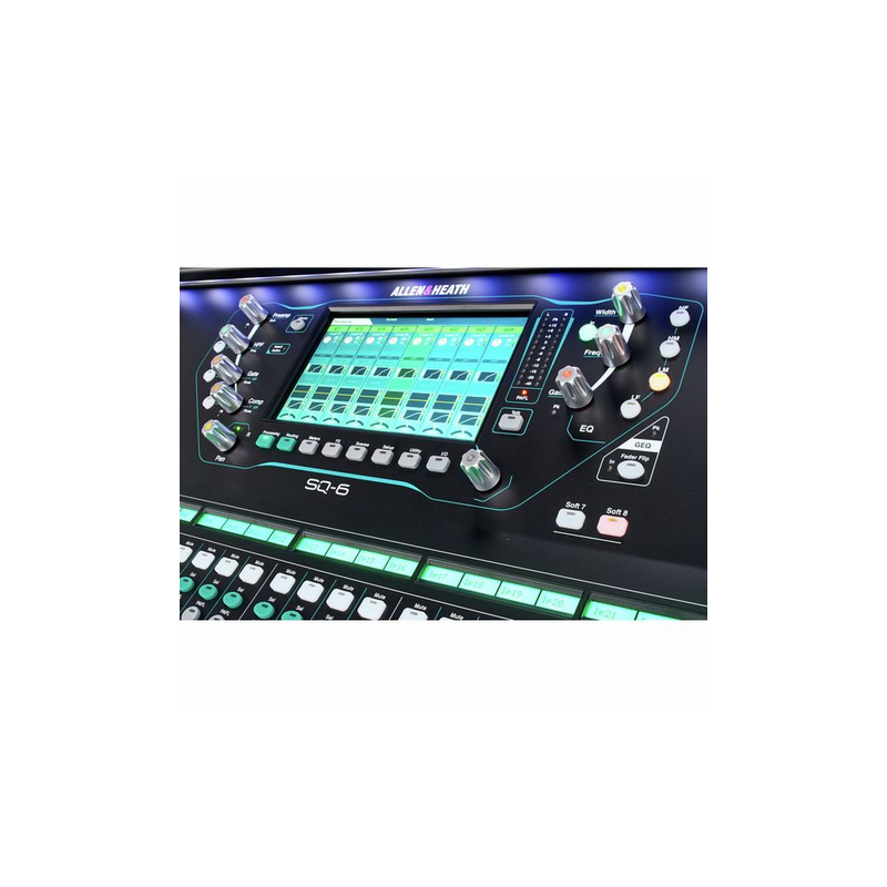 ALLEN & HEATH SQ6 DIGITAL MIXER 25 FADER, 12 ST.MIX+ LR