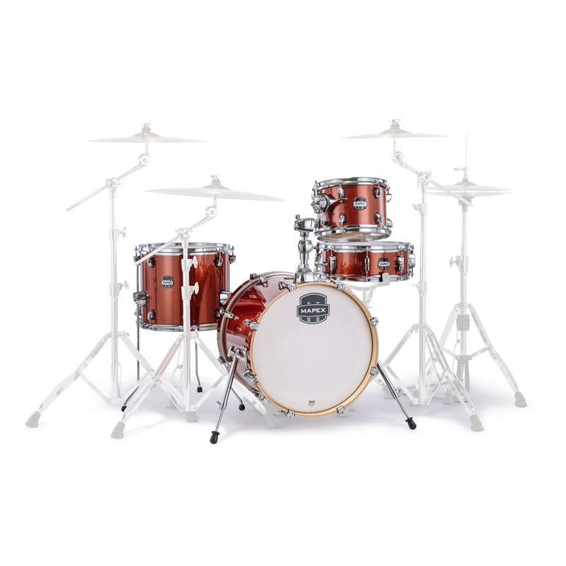 MA486SOR MARS BIRCH BE BOP 4 PEZZI ORANGE SPARKLE