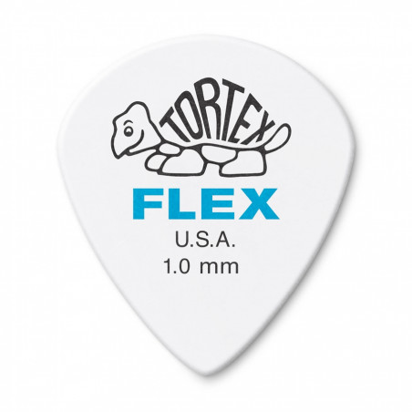 468R1.0 Tortex Flex Jazz III 1.0mm bag/72