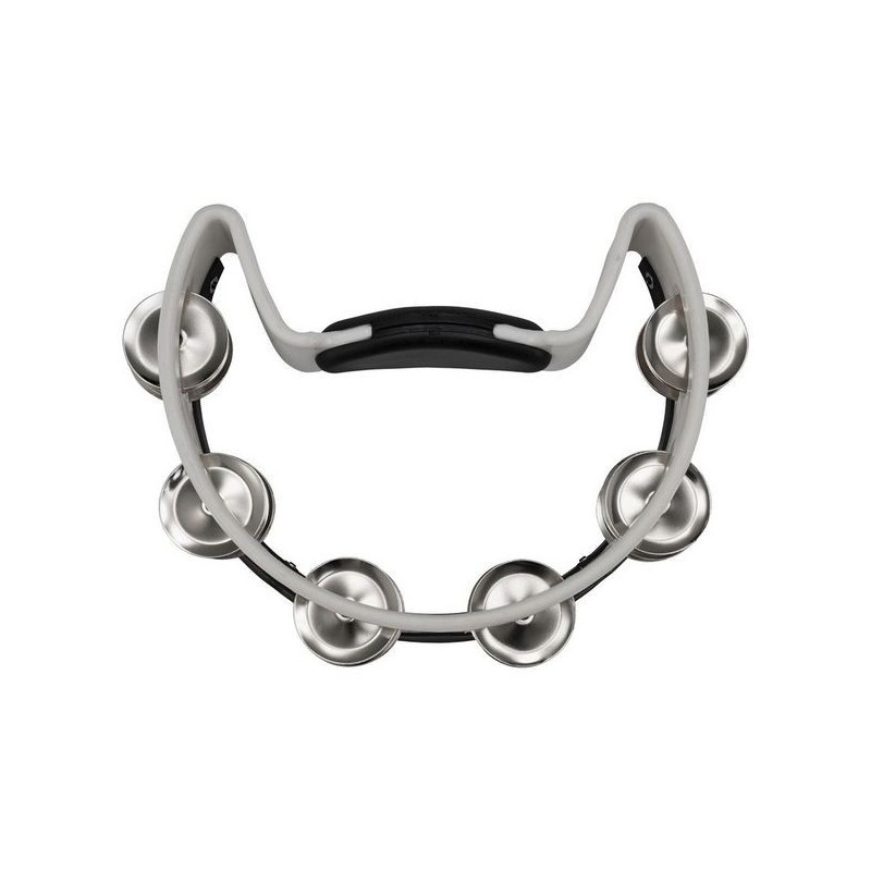 Tambourine (Stainless Steel jingles) w/ Mount Holder