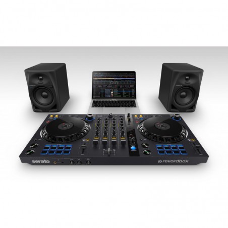 PIONEER DJ DDJ-FLX6-GRAPHITE CONSOLLE DJ A 4 CANALI + DM50D