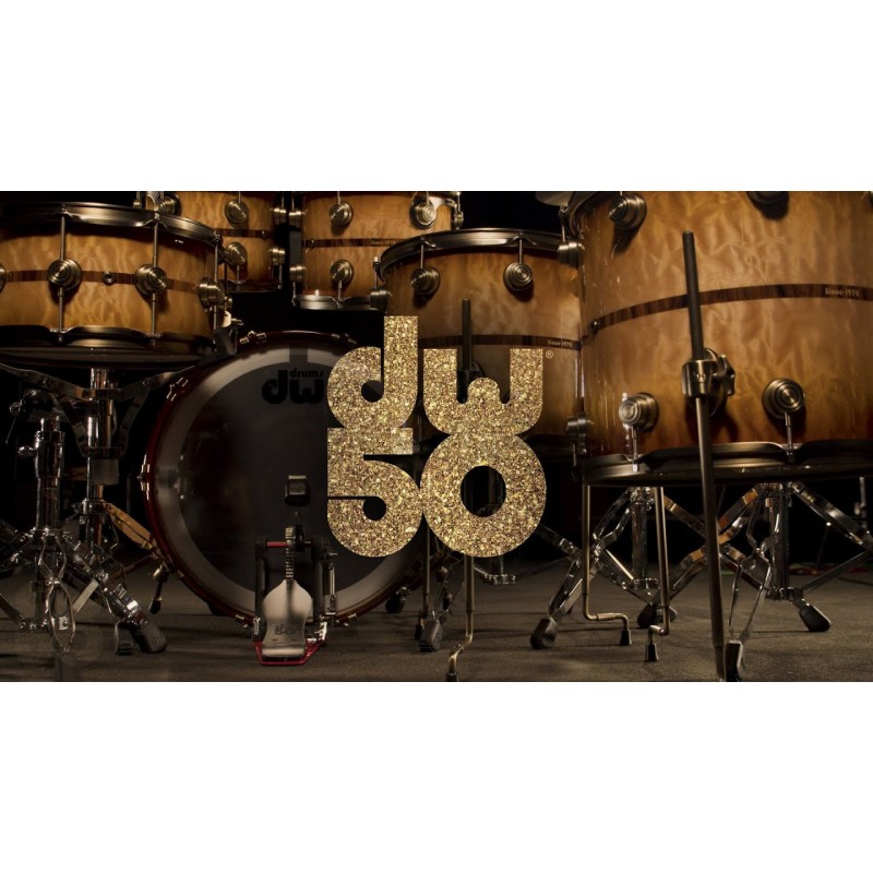 DW 50th DRUMSET BURNT TOAST BURST LAQUER