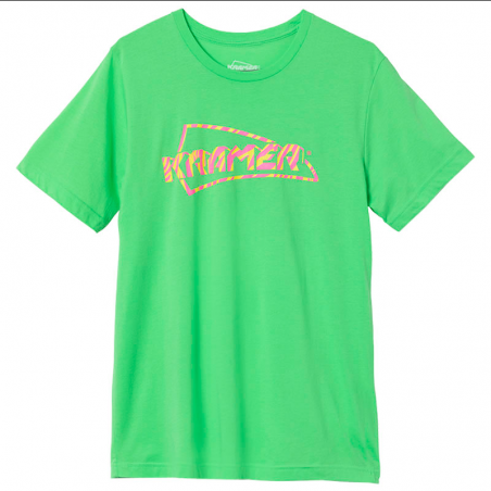KRAMER TIGER STRIPE TEE GREEN - LARGE
