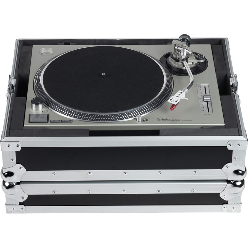 WALKASSE TURNTABLEPRO FLIGHTCASE GIRADISCHI - LAMINATO NERO