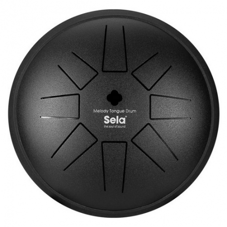 SELA SE-360 MELODY TONGUE DRUM 6" - C MAJOR BLACK