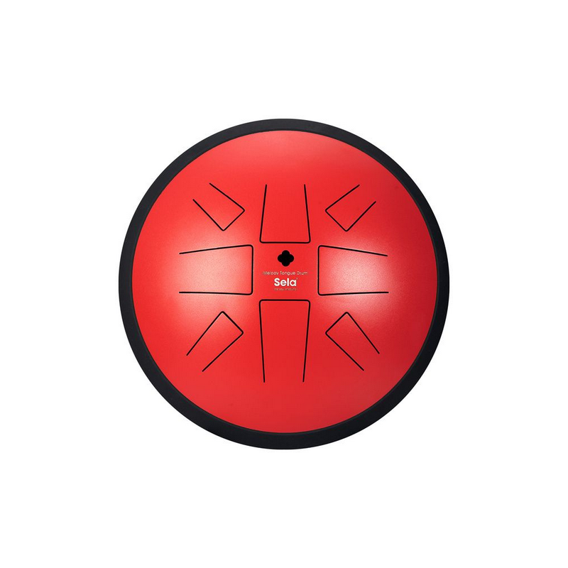 SELA SE-374 MELODY TONGUE DRUM 10" - C PYGMY RED