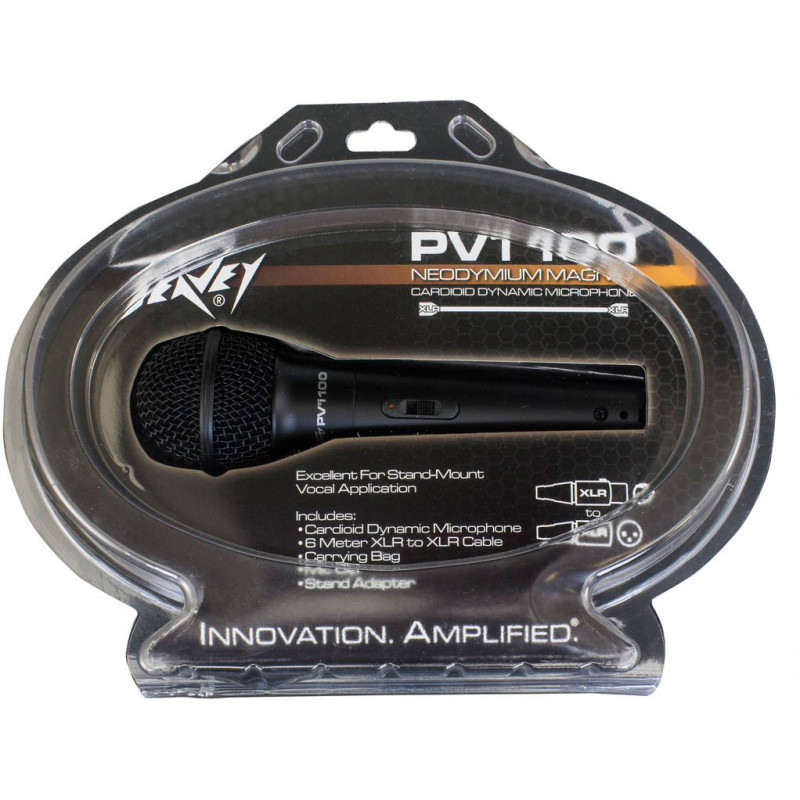 PV®I 100 MICROPHONE - XLR W/ CLAM SHELL