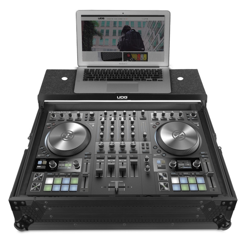 U91064BL - FC NI TRAKTOR KONTROL S4 MK3 BLACK PLUS (LAPTOP SHELF)