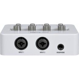 Scheda USB C con 2 In e 2 Out analogici - In Preamp e Hi-Z - Uscita cuffia