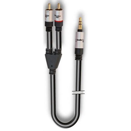 AUDIODESIGN VX200-3 CAVO AUDIO JK 3,5ST / 2x RCA 3m