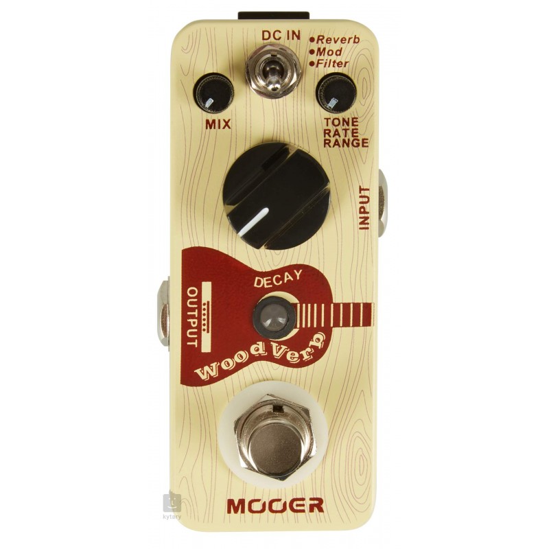 MOOER WOODVERB ACOUSTIC REVERB PEDAL