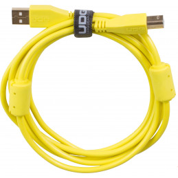 U95001YL - ULTIMATE AUDIO CABLE USB 2.0 A-B YELLOW STRAIGHT 1M
