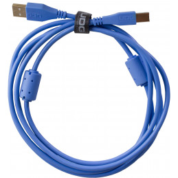 U95001LB - ULTIMATE AUDIO CABLE USB 2.0 A-B BLUE STRAIGHT 1M
