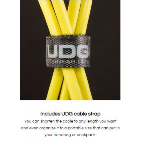 UDG U95001BL Cavo USB 2.0 A-B Ottimizzato Audio 1m - Nero Con Ferrite E Connettori Oro - 4