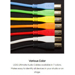 U95003YL - ULTIMATE AUDIO CABLE USB 2.0 A-B YELLOW STRAIGHT 3M