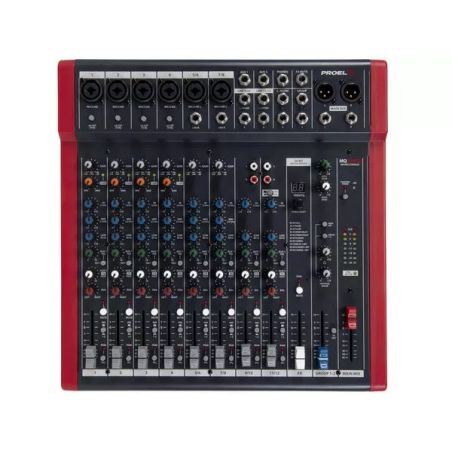 PROEL MQ12USB MIXER ANALOGICO - 12ch - USB - DSP