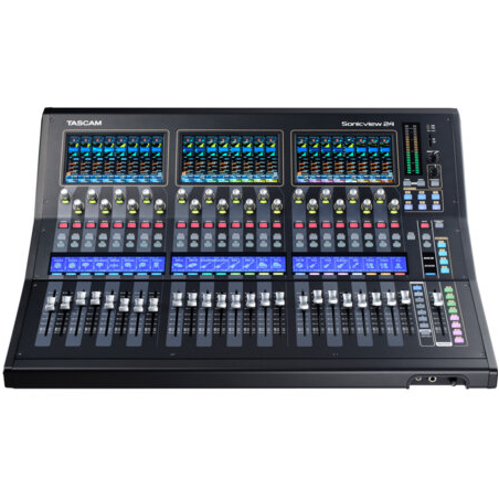 TASCAM SONICVIEW 24 DIGITAL MIXER - 44in: 24 MIC/LINEA XLR+8 TRS