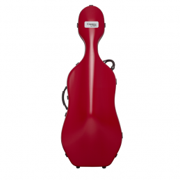 BAM 1001SWRG CUSTODIA CLASSIC" PER VIOLONCELLO - CON RUOTE  - POMEGRANATE RED"