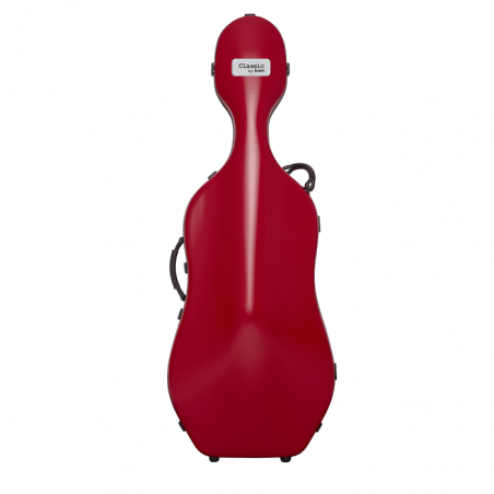 BAM 1001SWRG CUSTODIA CLASSIC" PER VIOLONCELLO - CON RUOTE  - POMEGRANATE RED"